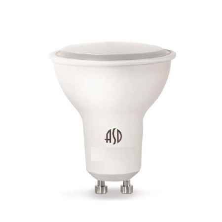 Купить Упаковка ламп светодиодных 10 шт ASD LED-JCDRC-standard 5.5Вт 160-260В GU10 4000К 420Лм