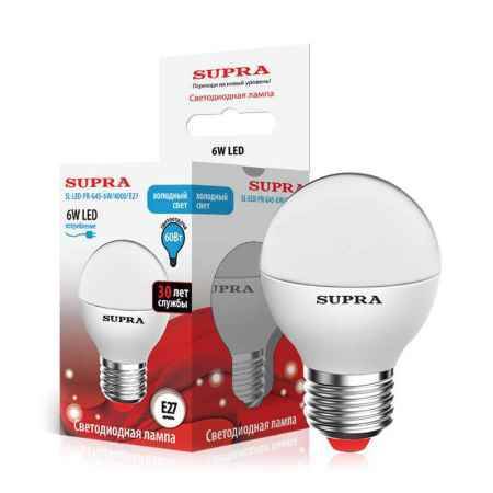 Купить Упаковка ламп 10 шт SUPRA SL-LED-PR-G45-6W/4000/E27