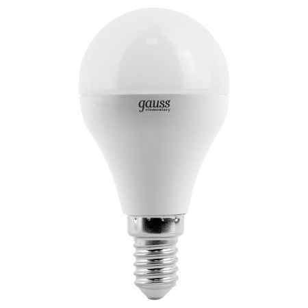 Купить Упаковка ламп 10 шт Gauss LED Elementary Globe 6W E14 2700K LD53116