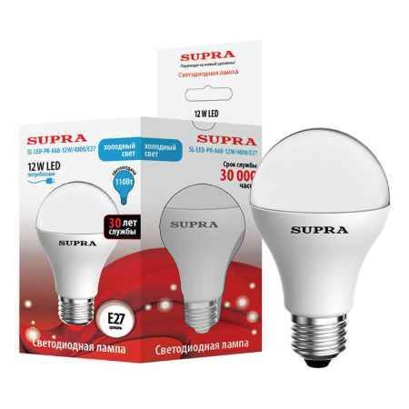 Купить Упаковка ламп 10 шт SUPRA SL-LED-PR-A60-12W/4000/E27