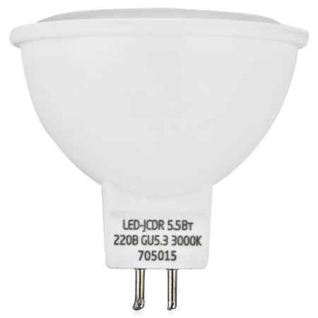 Купить Упаковка ламп светодиодных 10 шт ASD LED-JCDR-standard 5.5Вт 160-260В GU5.3 3000К 420Лм