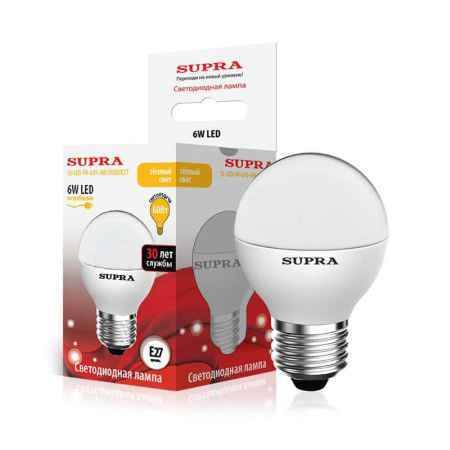 Купить Упаковка ламп 10 шт SUPRA SL-LED-PR-G45-6W/3000/E27
