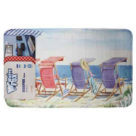 Купить Коврик WHITE FOX Marine Relax, Пляж, 50x80 см