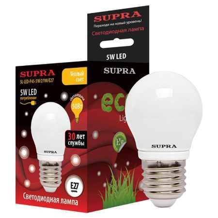 Купить Упаковка ламп 10 шт SUPRA SL-LED-P45-5W/2700/E27