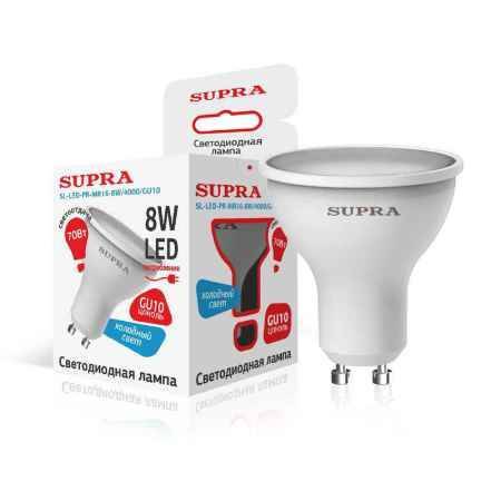 Купить Упаковка ламп 10 шт SUPRA SL-LED-PR-MR16-8W/4000/GU10