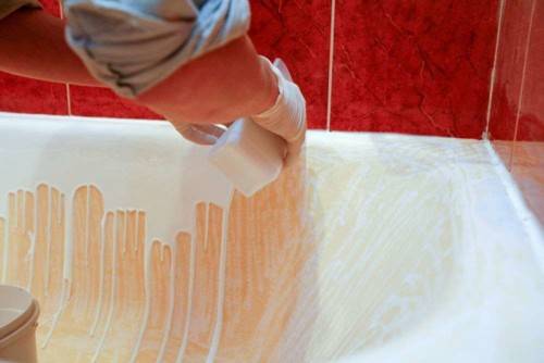 Как реставрируют акриловые ванны 