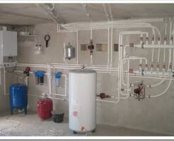Технология монтажа систем газового отопления частного дома