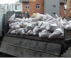 Как делается вывоз строительного мусора