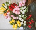 Какой букет цветов подарить девушке на 8 марта