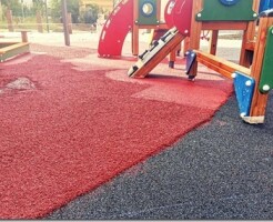 Бесшовное покрытие для детских площадок - что это, свойства и как монтируется