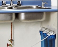 Как установить фильтр для воды на кухню
