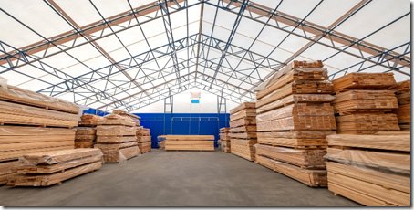 Производство и складские помещения компании Доски Про