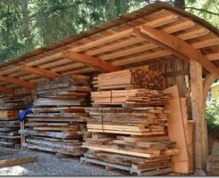 Как хранить сухую строганную доску