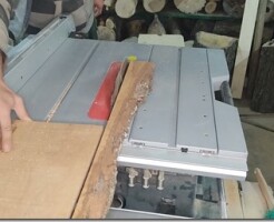 Как сделать обрезную доску из необрезной