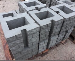 Бетонные блоки для забора: что это такое и их преимущества