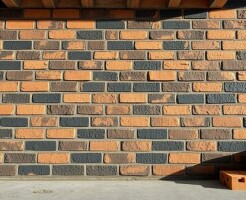 Цветная кладочная смесь черная: контрастные швы и выразительная кладка
